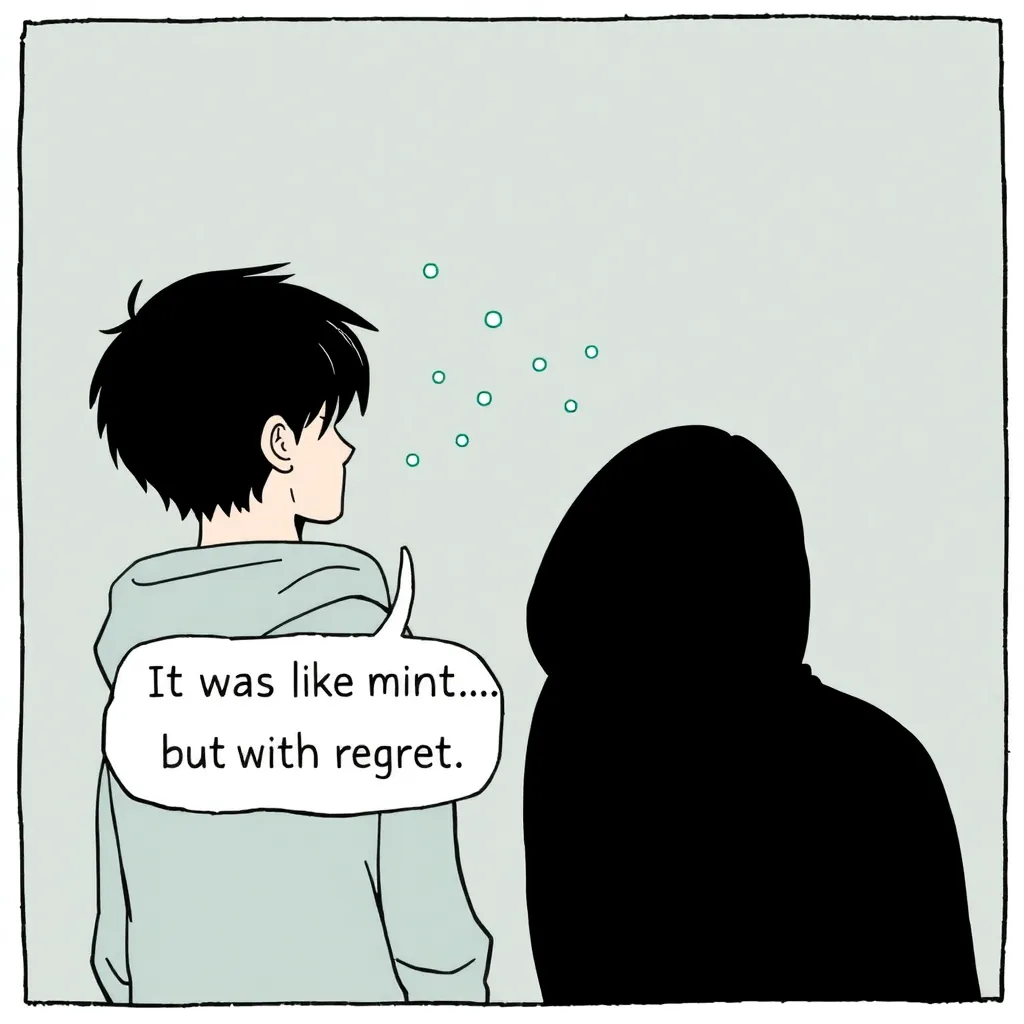 Eyewitness describes “mint, but with regret”