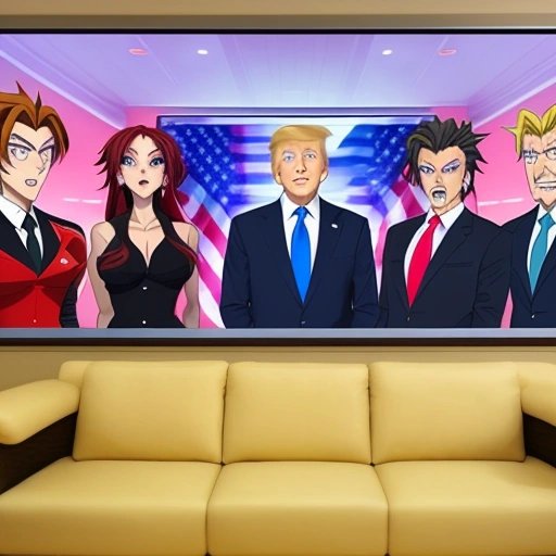 U.S. President watching Highschool DxD