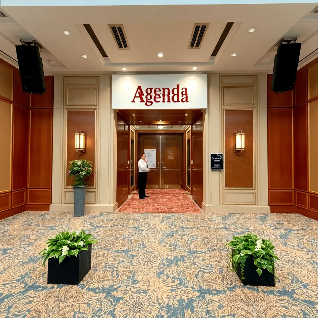 «Не порядок денний» на стенді реєстрації