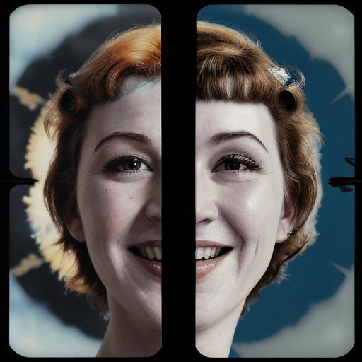 A before-and-after comparison of film restoration