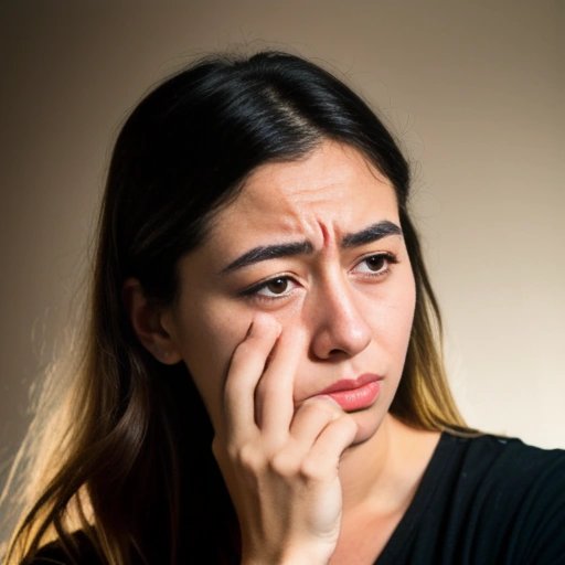 Person hypersensitive to criticism