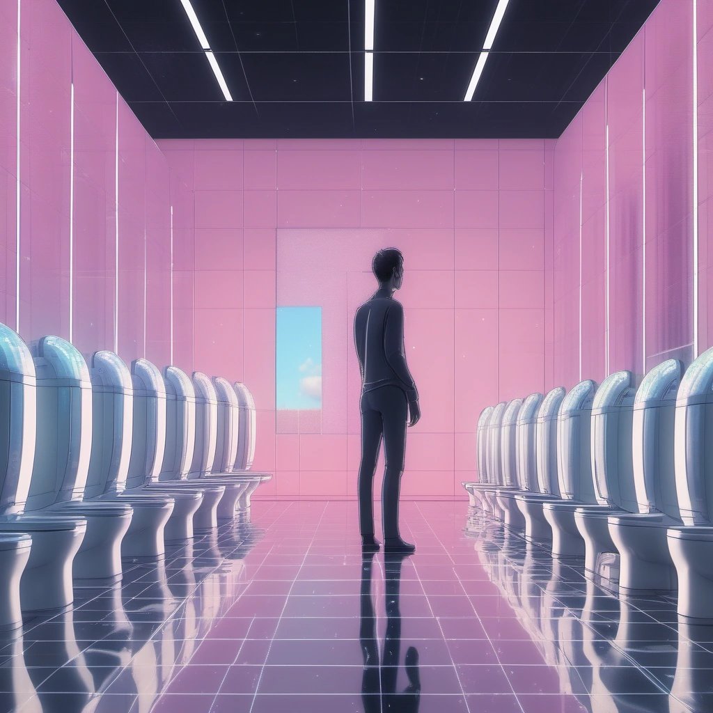 Contemplative Toilet-Cleaning AI