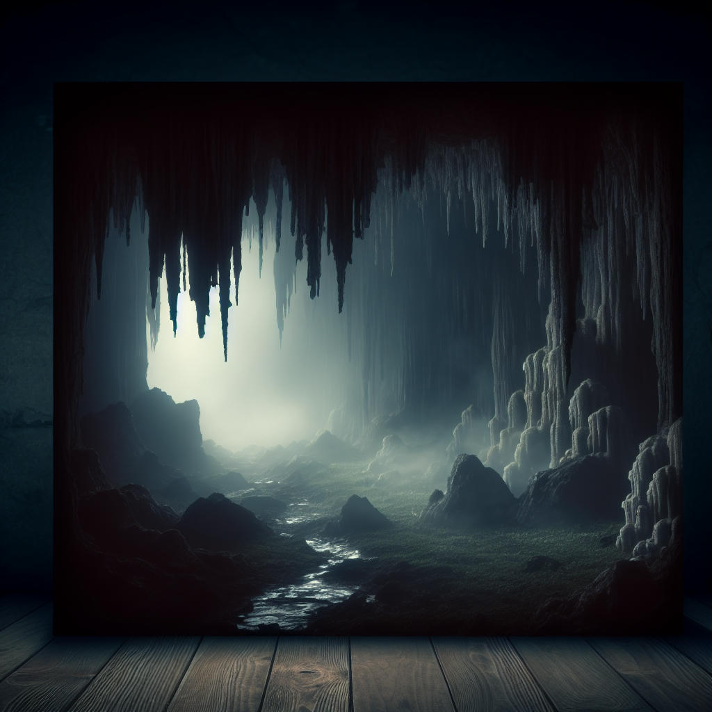 Mystifying cave of the grue