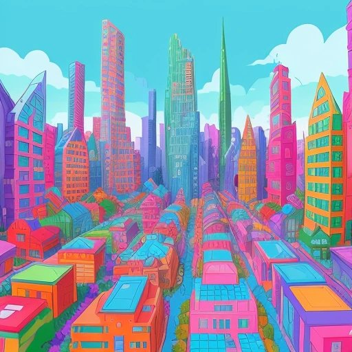 Artistic wonderland in Urbanopolis