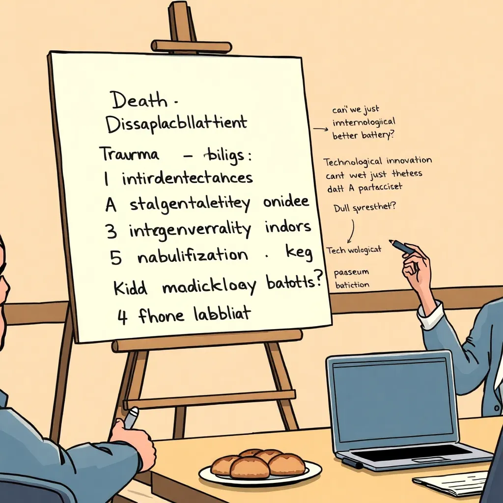 Flipchart “Outcomes and Deliverables” consequences audit