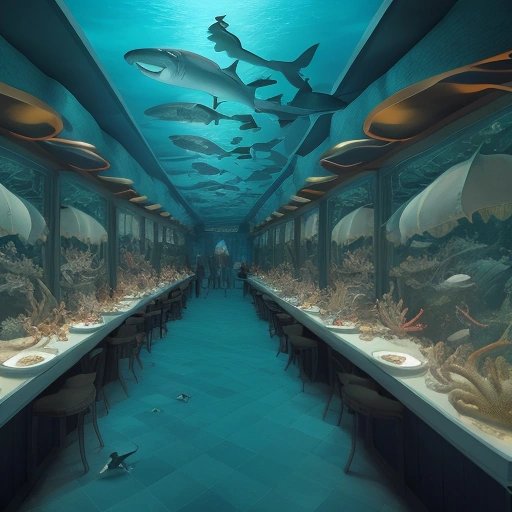 Underwater dental clinic for sharks