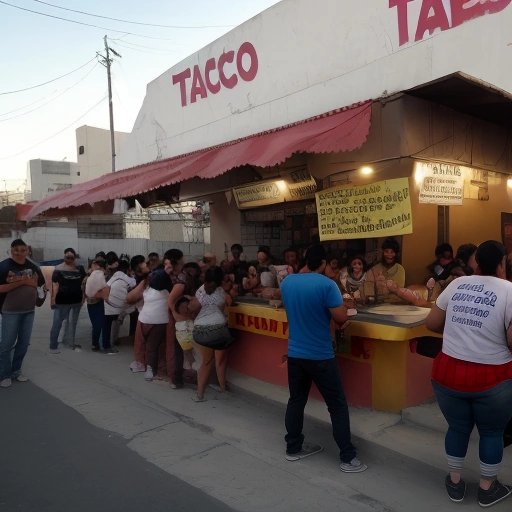 Protest for high-quality tacos in Tijuana