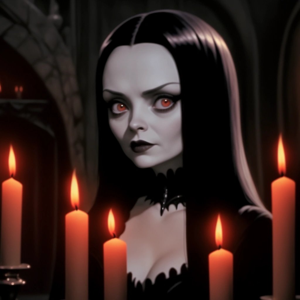 Christina Ricci as Morticia Addams
