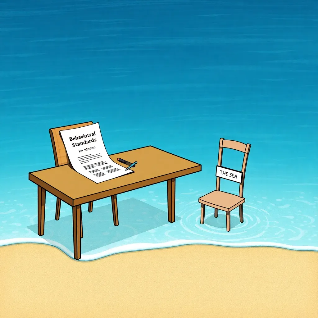 Peace talks invitation: the ocean remains “silent, immense”