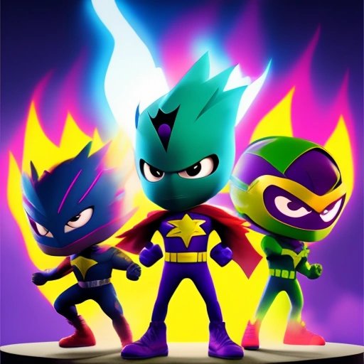 PJ Masks ready to take over the world