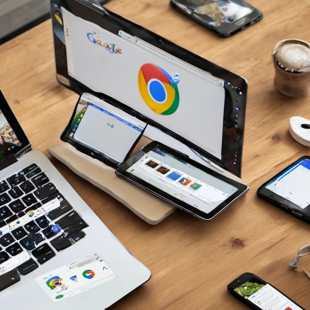 Google Chrome's user-friendly interface on multiple devices