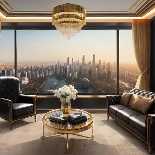 Nick Walton's luxurious office