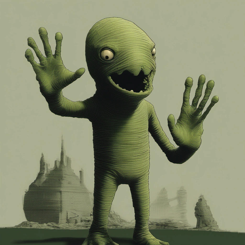 Final goodbye from a Sleestak, or just the clap of an epic facepalm?