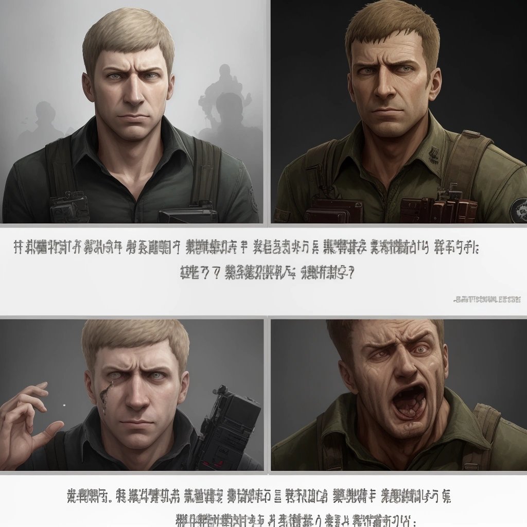 Comparison between stressed person and relaxed person playing Wolfenstein
