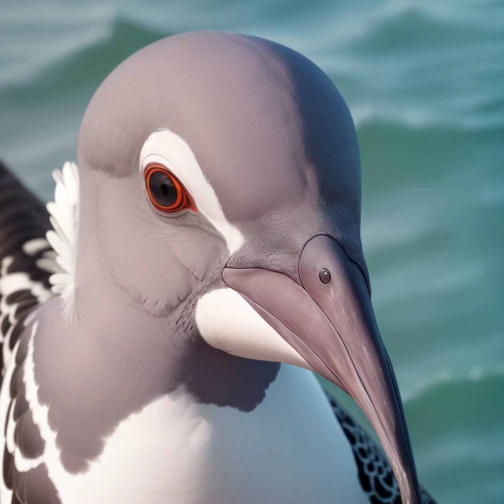 Close-up of the Pigeon Whale