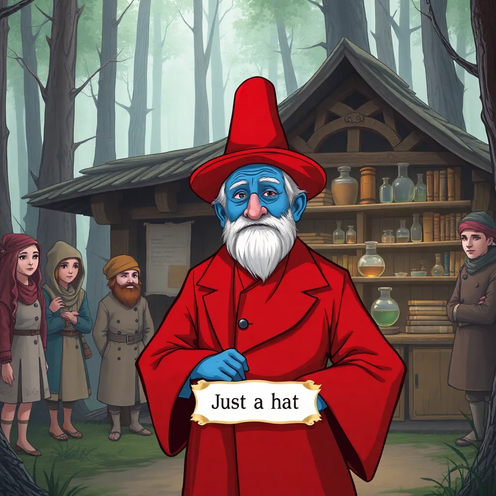 The red hat that’s definitely-not-a-crown