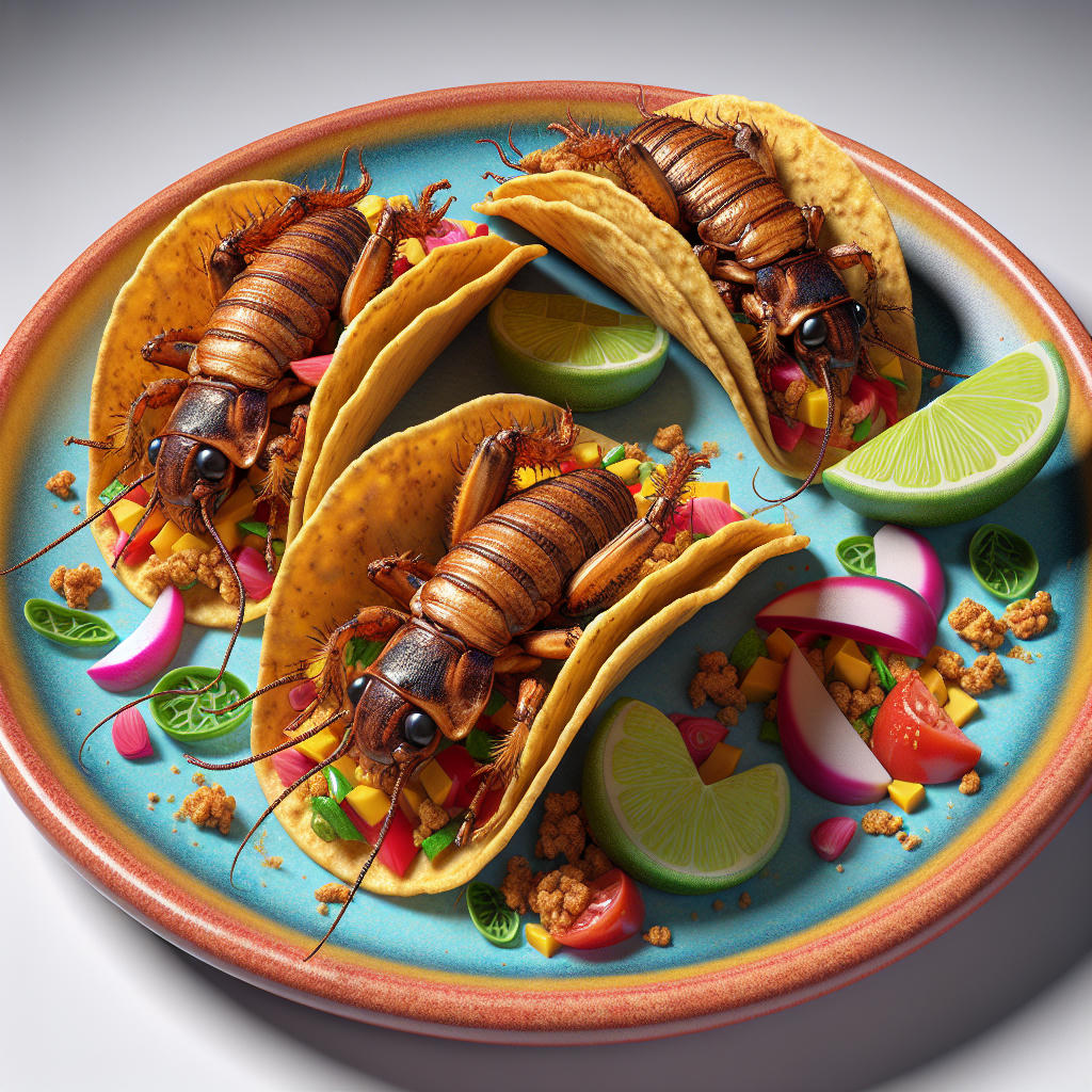 Cricket tacos