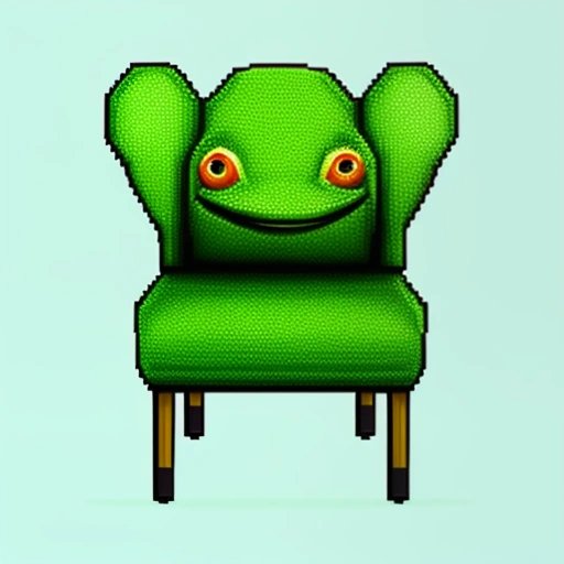 Froggy Chair illustration