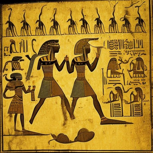 Pharaoh fart hieroglyph