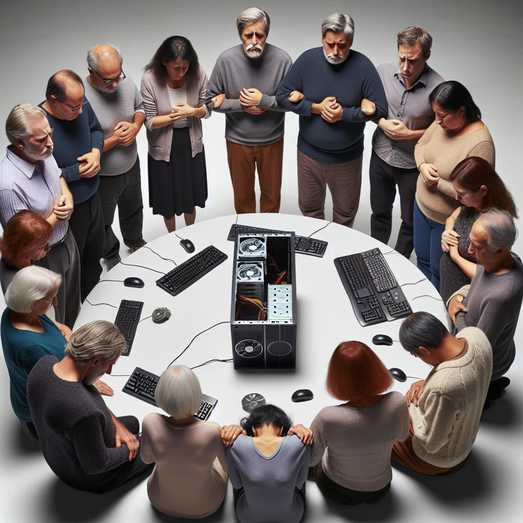 Sad hardware enthusiasts gathered.