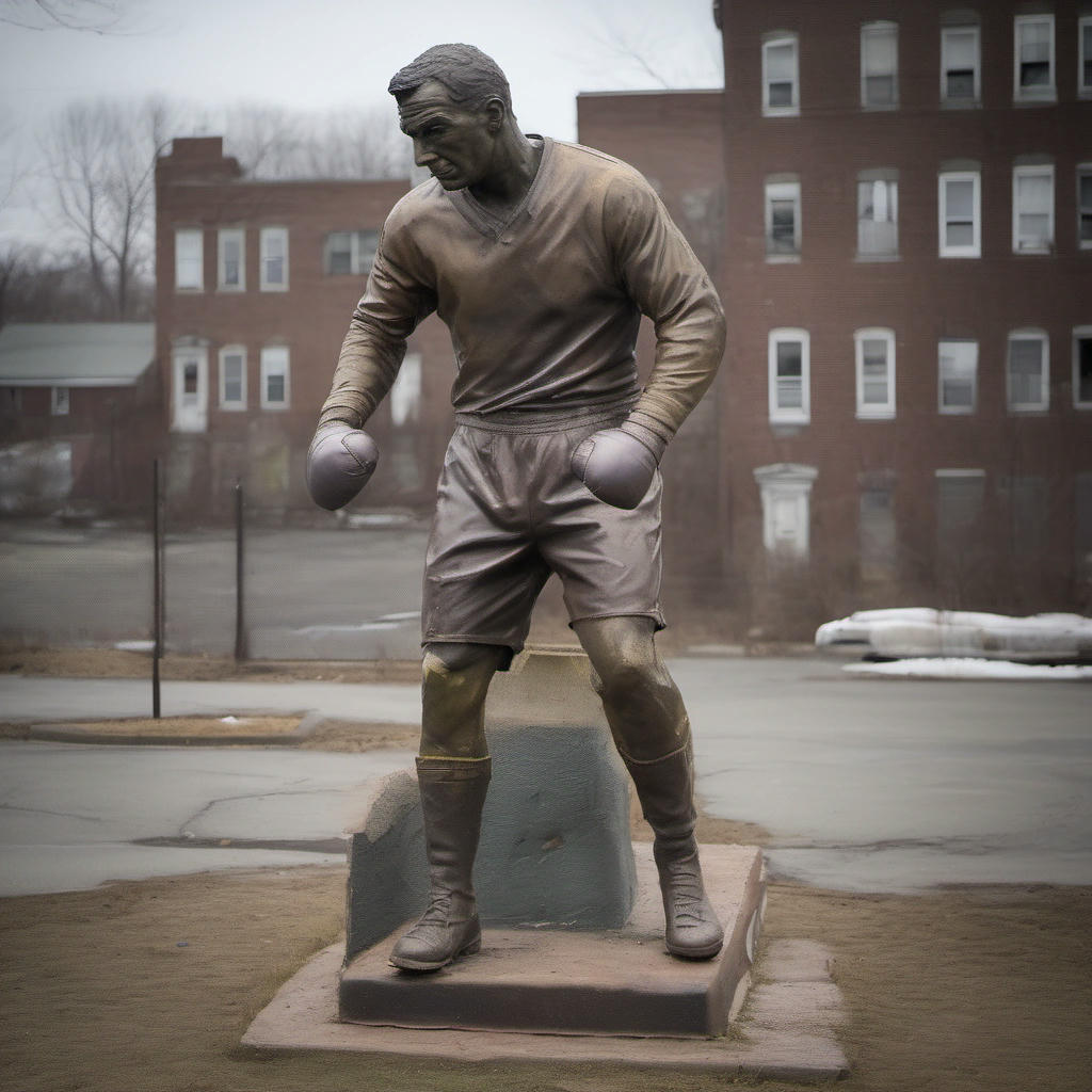 Rocky Marciano Statue