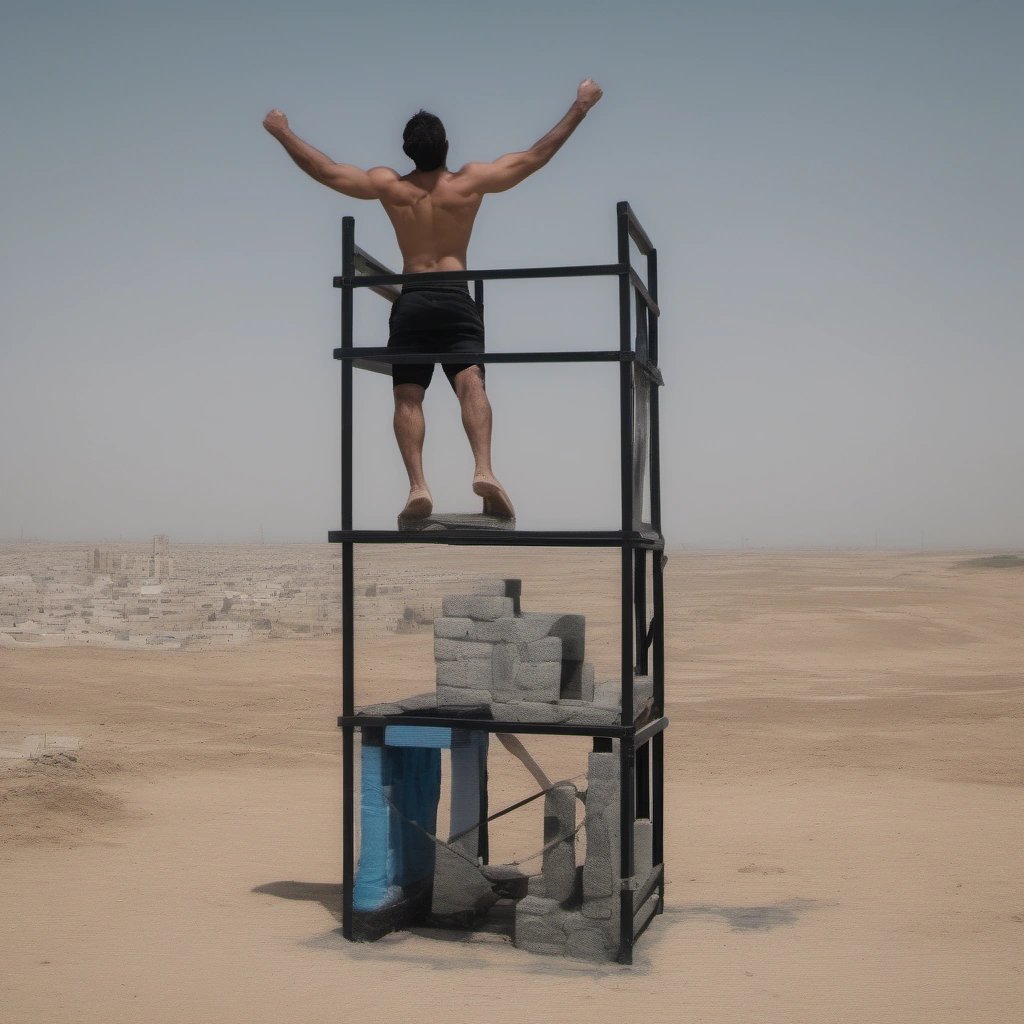 Gaza Strip determination tower