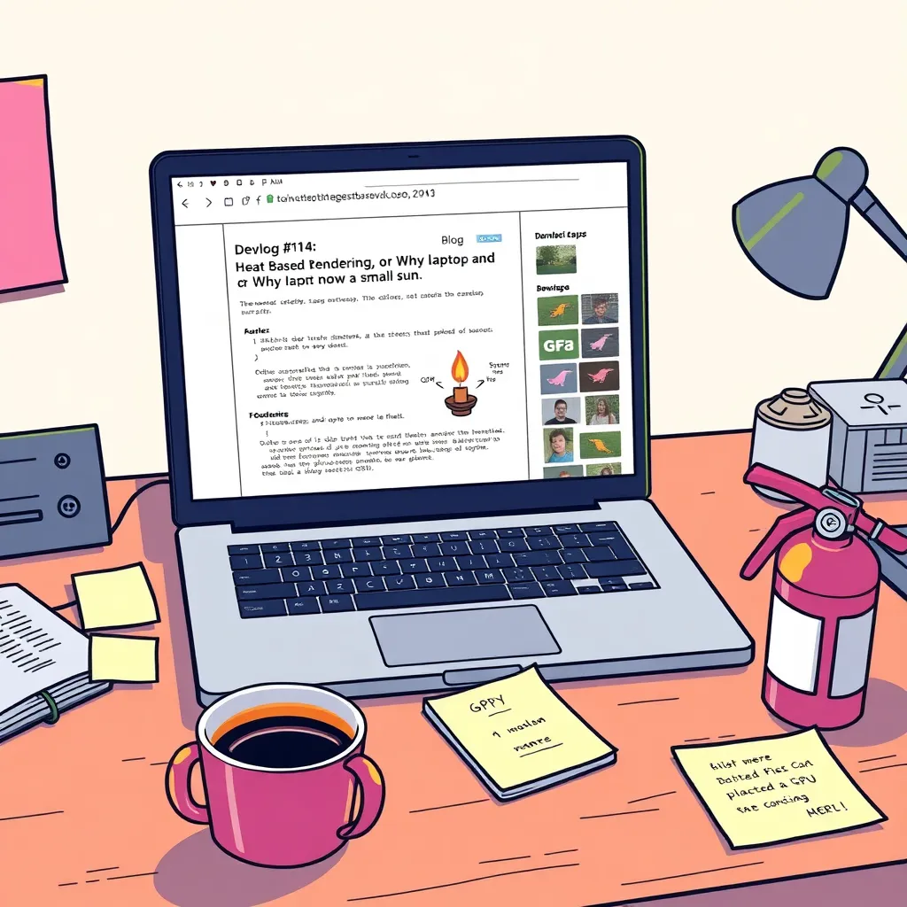AshForgeStudio’s devlog screenshot going viral