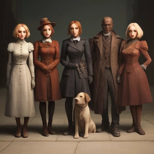 Companions standing together