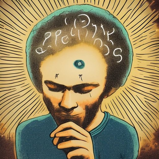 Person confused by God's mysterious ways