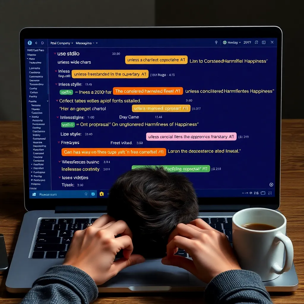 Junior dev asks which header to use and receives a 38-message thread