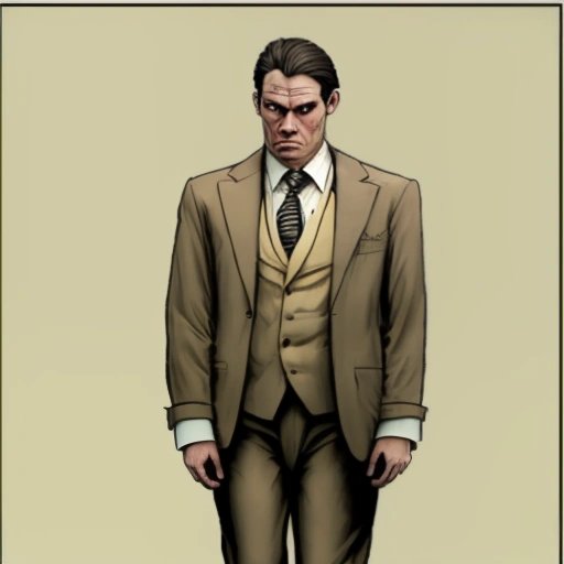 Ill-fitting suit