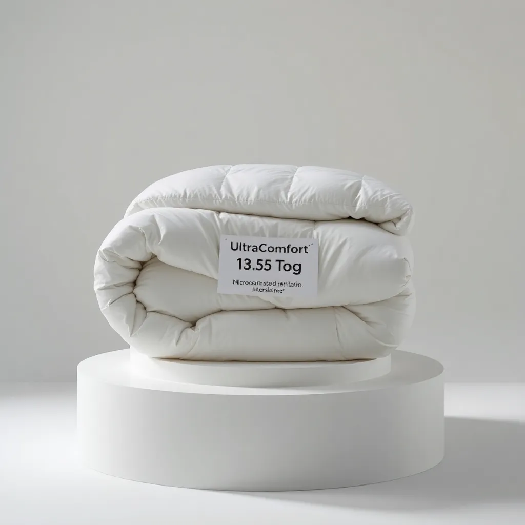 “Portable climate-controlled womb” duvet tech parody