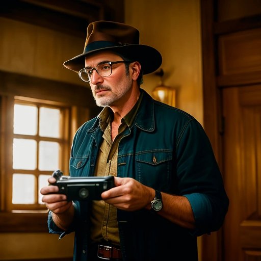 Film critic examining the new Indiana Jones film