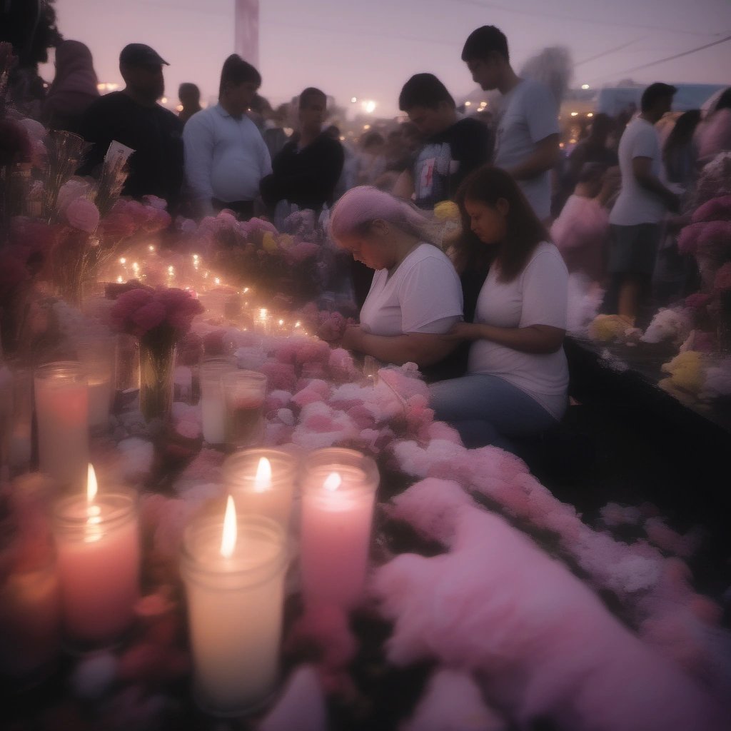Memorial at the Cotton Candy Carnival