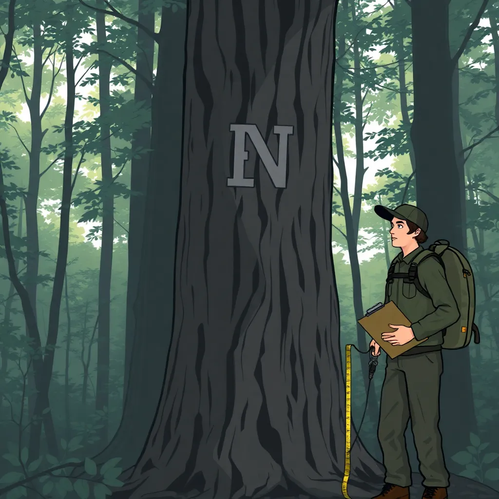 Forest E “attached to a tree”