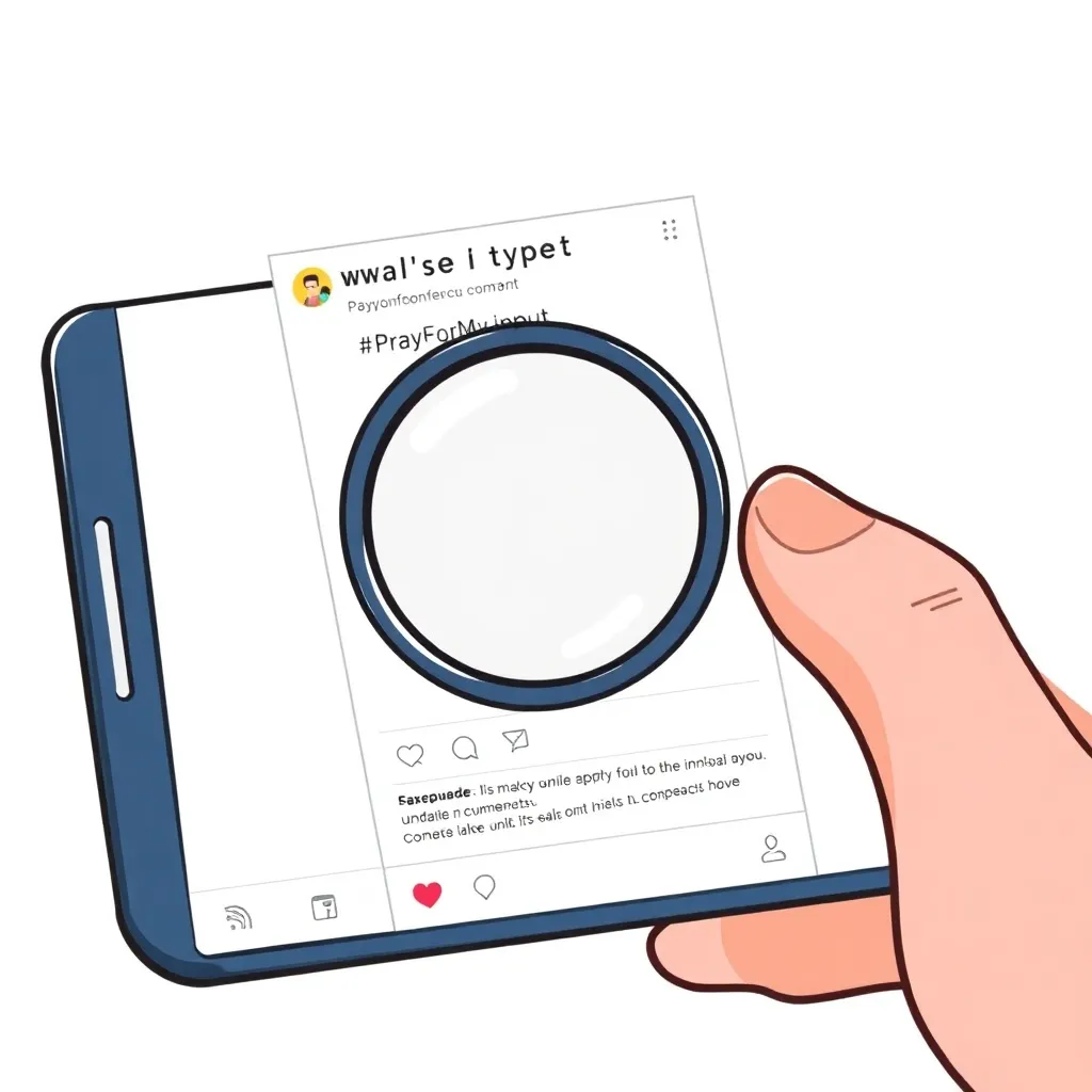 The “cryptid sighting” screenshot: empty fields posted to social media