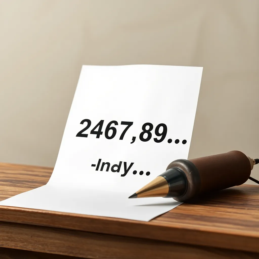 Комунальна платіжка з трьома крапками в кінці суми