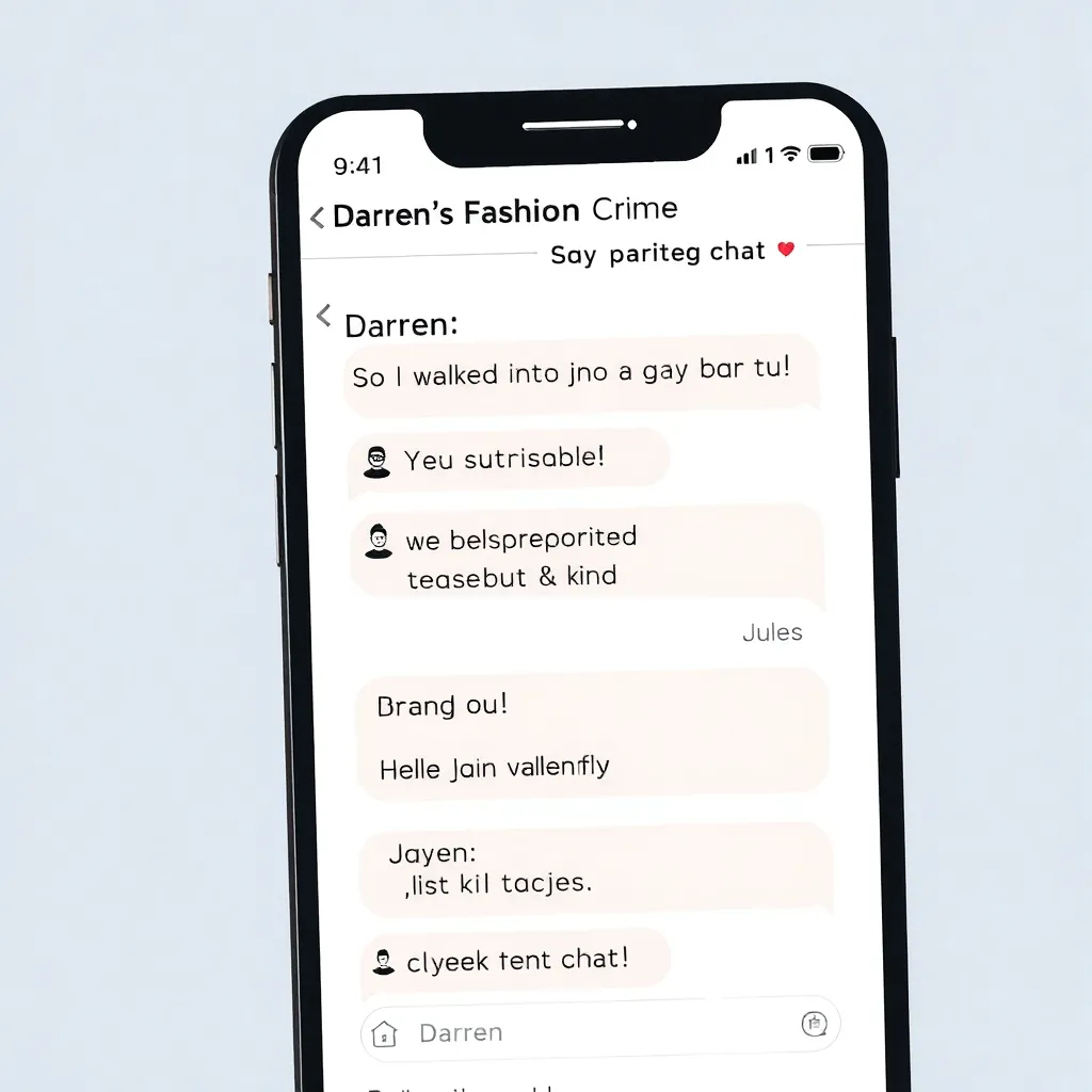 Group chat chaos: “So I walked into a gay bar and came out”