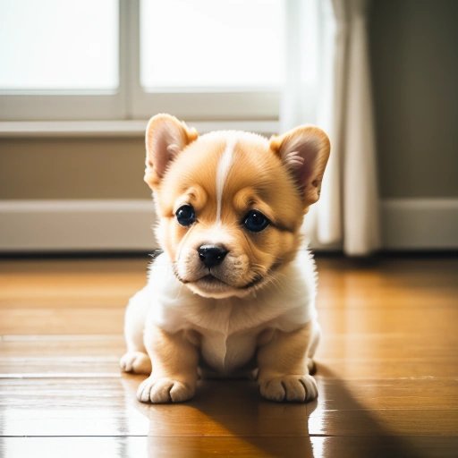 Cupcake-stricken pup