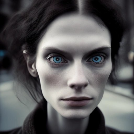 homeless woman