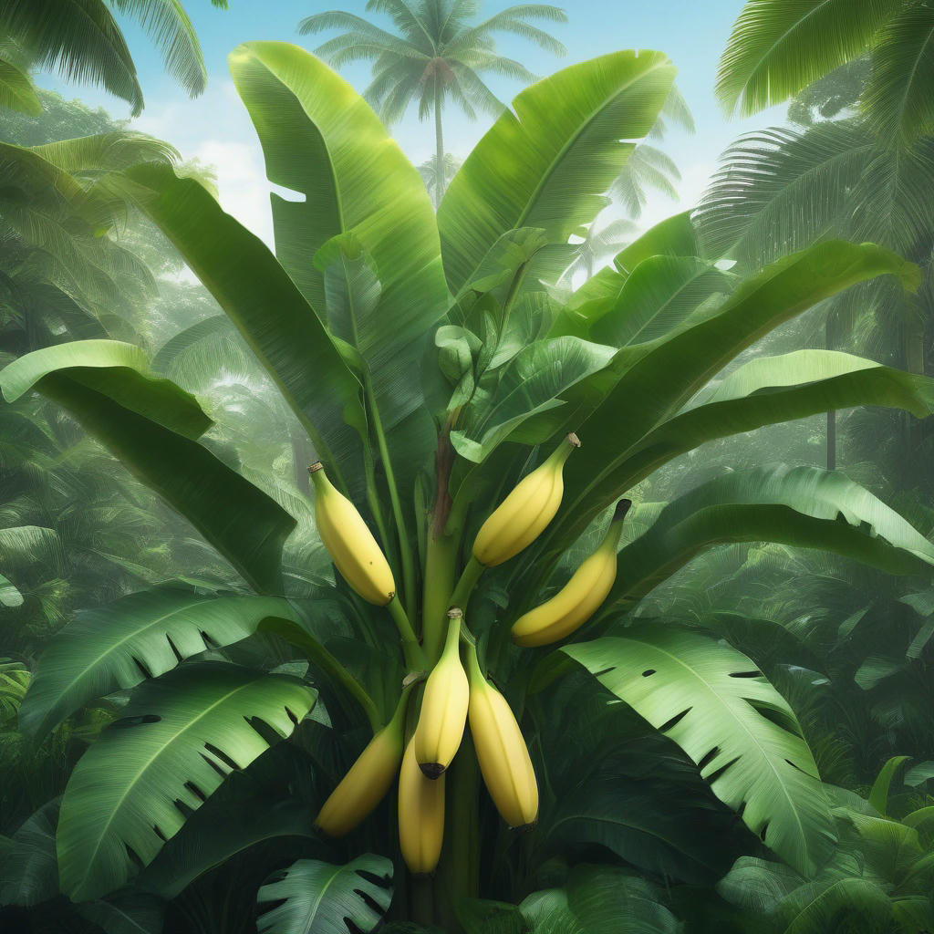 Banana plant