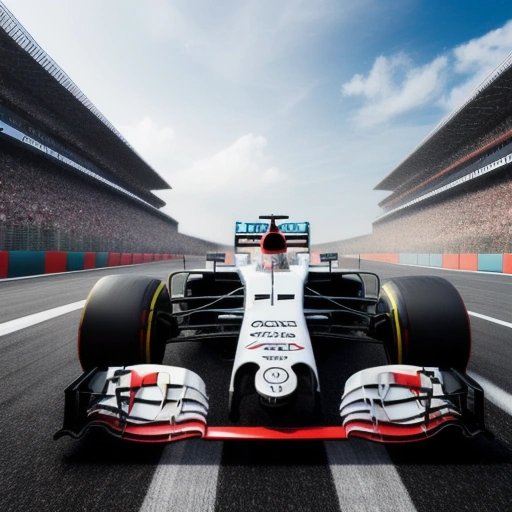 Formula 1 driver celebrating a win amid confusion