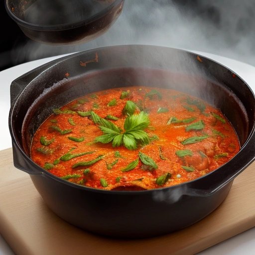 Spicy house sparrow curry
