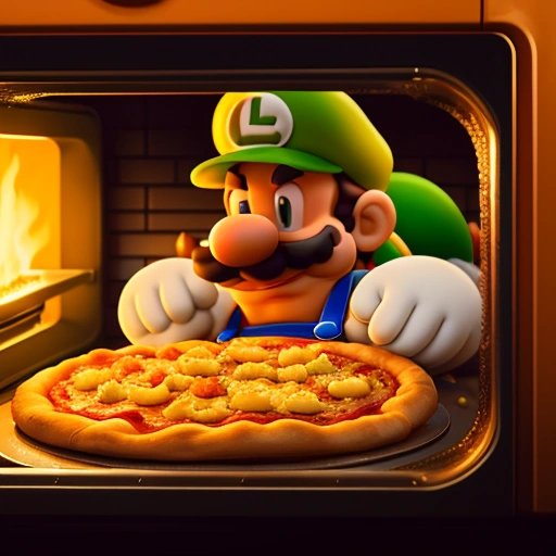 Luigi's Pineapple Pizza