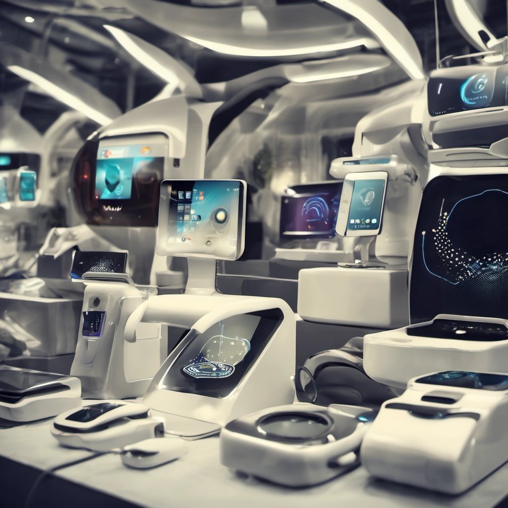 Futuristic gadgets and devices