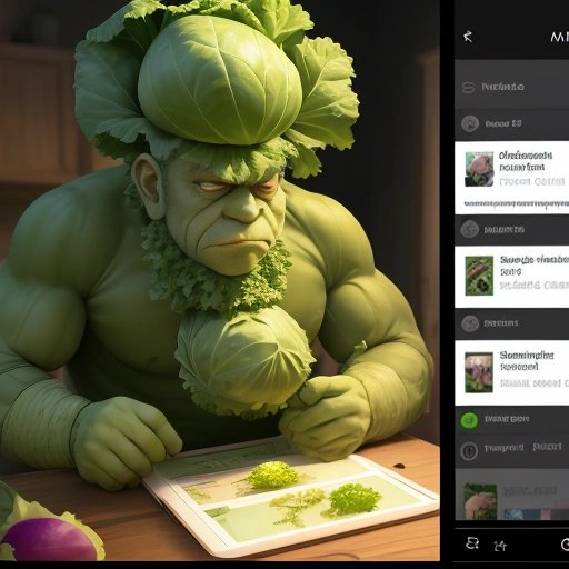 CabbageMan69 disrupting app forums with cabbage posts