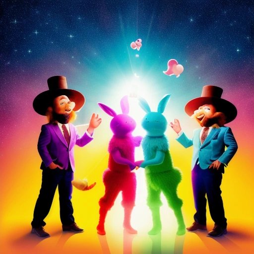 Aliens laughing or magicians pulling a rabbit out of a hat