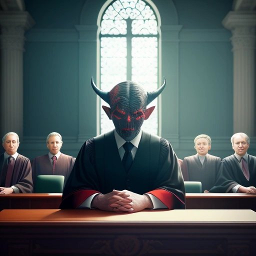 Demon in a courtroom