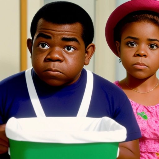 Gary Coleman disapproving of laundry date win