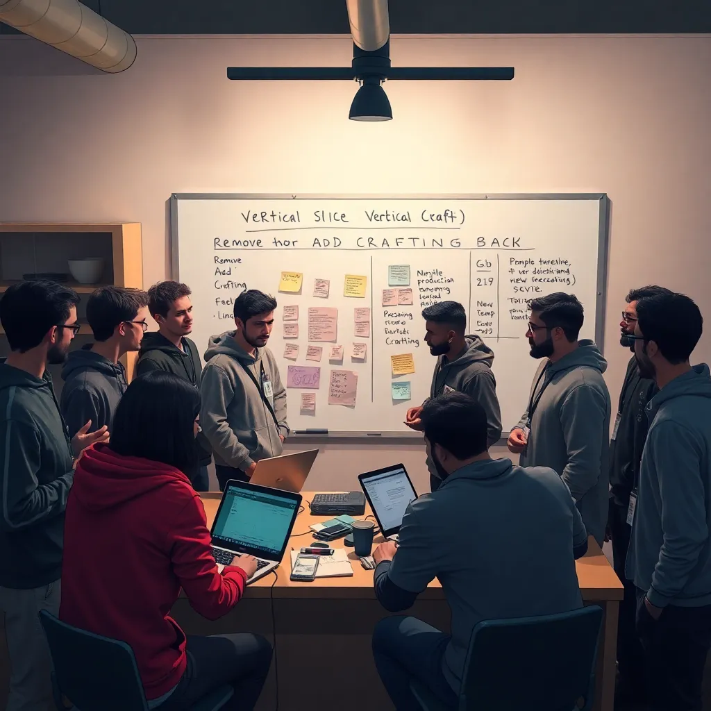 AA team: “twenty random people who don’t know each other” heist vibe